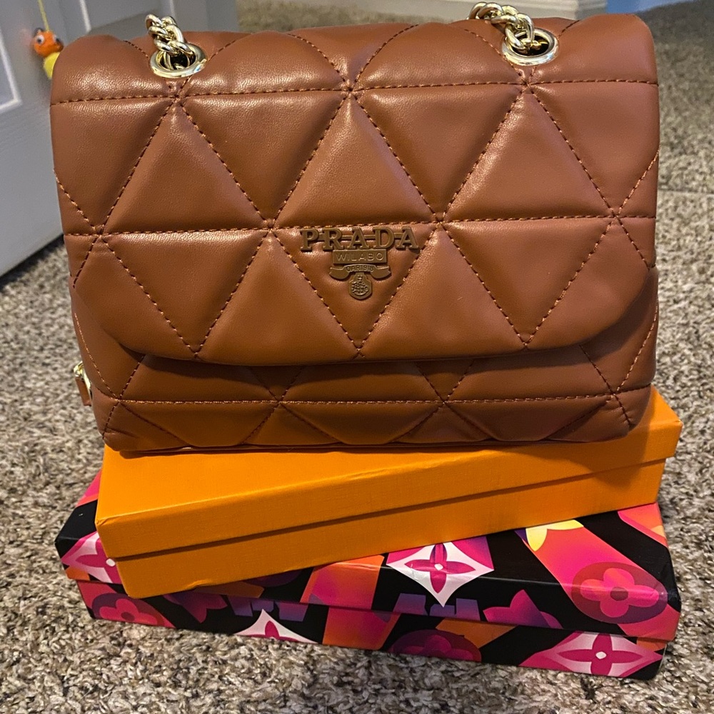 Brand new little camel bag